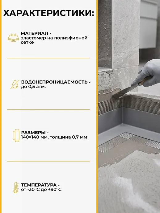 Sika ® Sealing Tape S Inside Corner
