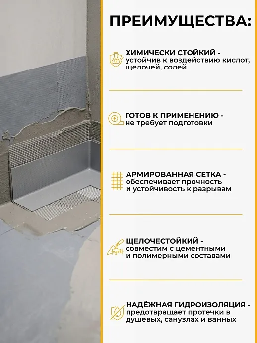 Sika ® Sealing Tape S Inside Corner